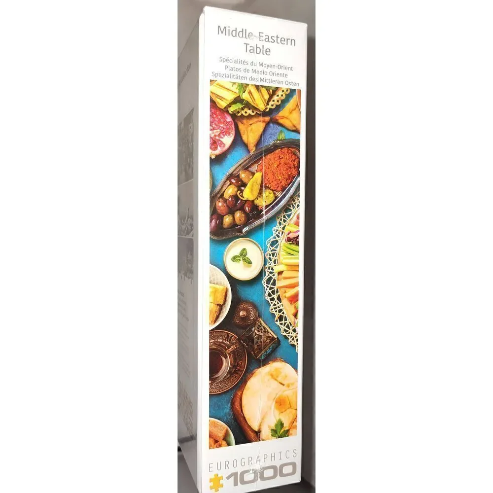Eurographics Middle-Eastern Table foods Puzzle, 1000 Pieces, 68 x 48cm. SEALED48